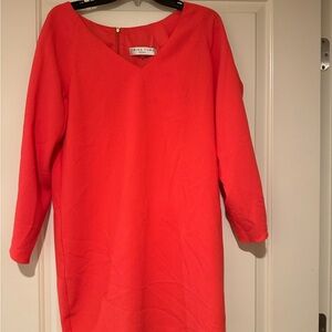 Trina Turk Size 2 coral dress.